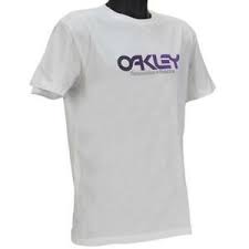 Details About Oakley History T Shirt Size M Medium White Mens Boys Slim Fit Cotton Tee