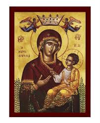 Virgin Mary Icon Panagia Myrtissa