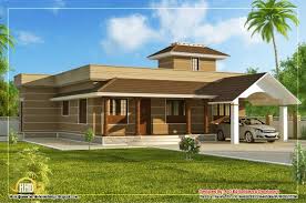Single Floor Home Design 1395 Sq Ft