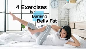 4 exercises for burning belly fat