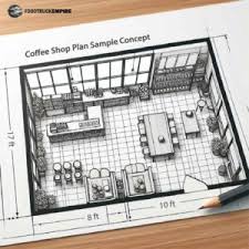 how to create a coffee floor plan