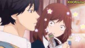 Anime indirect kiss