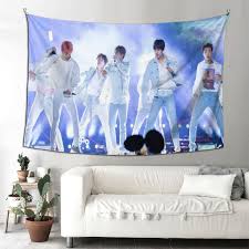 bts poster tapestry wall tapestry
