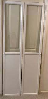 2 Glass Panel Doors For Billy Bookcase