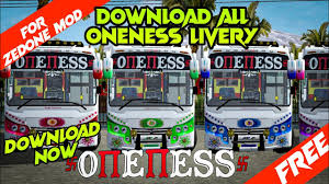 Maybe you would like to learn more about one of these? Bussid Oneness All Livery For Zedone Mod Bussid Kerala Tourist Bus Livery Zedone Modlivery Oneness Youtube