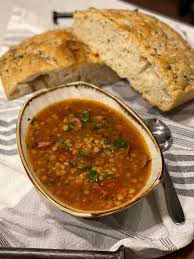 easy crockpot lentil soup