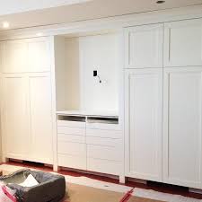 Bedroom Wall Unit For Tv And Clothing