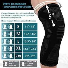 Powerlix Compression Knee Sleeve Best Knee Brace For Men Women Knee