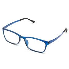 Cyxus Ultem Blue Light Blocking Computer Glasses For Anti Eyestrain Better Sleep Blue Frame Unisex Men Women Eyewear Walmart Com Walmart Com