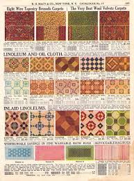 vine paper ad 1911 carpets linoleum