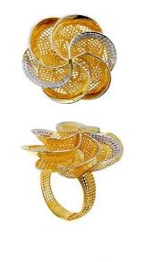 ad stylish turkish gold ring