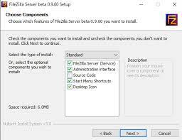 how to create an ftp server using filezilla
