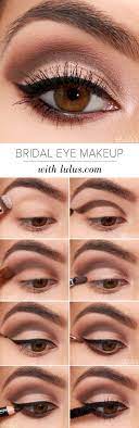 bridal eye makeup tutorial