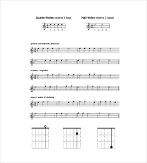 Sheet Music Template 9 Free Word Pdf Documents Download