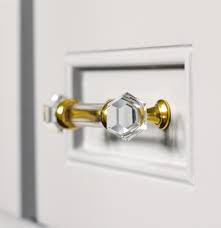Glass Cabinet Hardware Adds A Touch Of