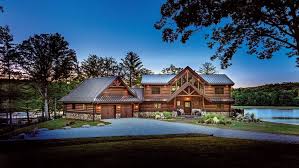 The Log Home Lakefront Property Home