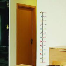 Details About Removable Height Chart Measure Wall Sticker Diy Art Decal For Kids Baby Room