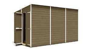 12 X 6 Garden Sheds Pressure Treated