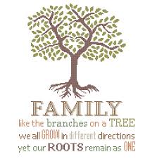 Family Like The Branches On A Tree Grow Different Directions Roots Remain As One Modern Cross Stitch Pattern Inspirational Quote Typography