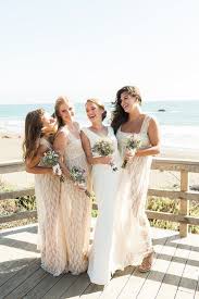 Our simple, romantic beach wedding dresses are perfect for a ceremony by the ocean. Beach Wedding Bridesmaid Dress Idea Cream Lace Bridesmaid Dress Brooke B Beach Bridesmaid Dresses Cream Bridesmaid Dresses Beach Wedding Bridesmaid Dresses