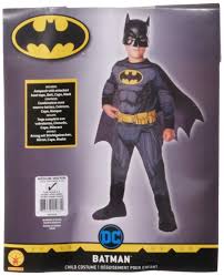 Rubies Costume 630856 M Boys Dc Comics Batman Costume