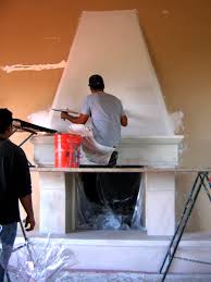 Spanish Fireplace Construction A