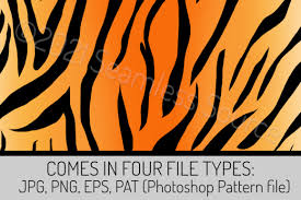 tiger print background pat