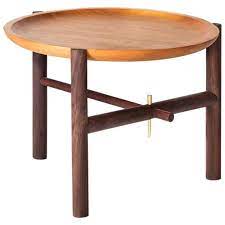 O Tropical Wood Side Table Set For