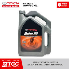 toyota genuine fully synthetic 10w30