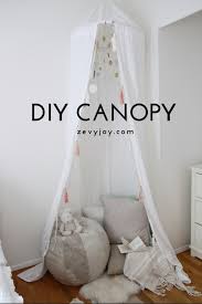 It's built with standard lumber, which makes it incredibly sturdy. Girl S Room Diy Canopy Zevy Joy