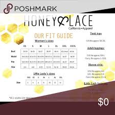Honey Lace Size Chart Trying To Find Out Your Size Look