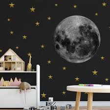 Space Wall Stickers Kids Nursery Room