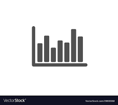 Column Chart Simple Icon Financial Graph