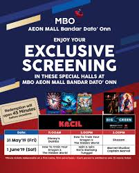 You are now able to book your tickets at mbo cinemas by clicking on the showtime. Kim S Test And Share Diary Mbo Cinemas Entered Aeon Bandar Dato Onn With Mx4d Bigscreen Kecil