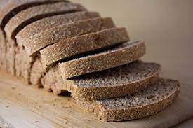 Fat free (<0.5g) low fat (<3g) free of saturated fat. Organic Sprouted Barley Bread By Alvarado Street Bakery