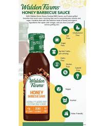 walden farms honey barbecue sauce 12 oz