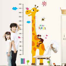 Lovely Giraffe Growth Height Chart