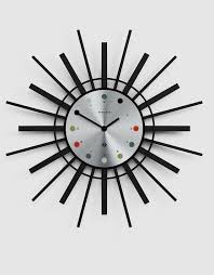 Newgate Stingray Wall Clock Black