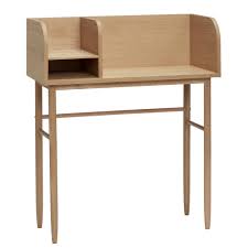 Schreibtisch eiche massiv in esstische & küchentische. Kleiner Schreibtisch Eiche Natur Von Hubsch Interior Designupdate De