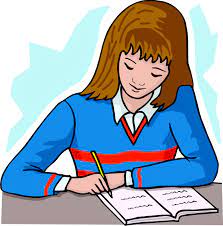 Student writing clipart free clipart images - Clipartix
