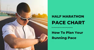 half marathon pace chart how to plan