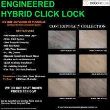 luxury hybrid lock vinyl flooring