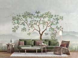 Nature Wallpaper Mural Tree Mural Diy