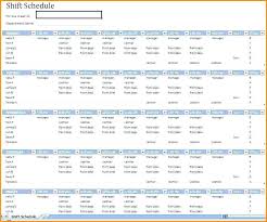Work Schedule Template Excel Search Results New Calendar