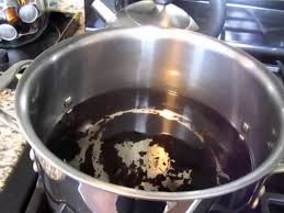 to clean a burnt stainless steel pot