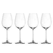 salute red wine glass 55cl 4 pack from