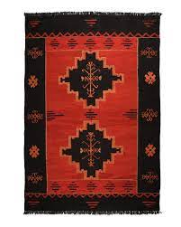 yadigari anatolia red wool kilim