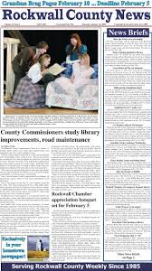 news briefs rockwall county news