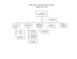 Cao Oise Chief Administrative Officer Organization Chart