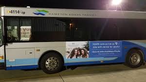 bus advertising in norfolk portsmouth